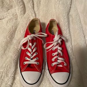red low top converse